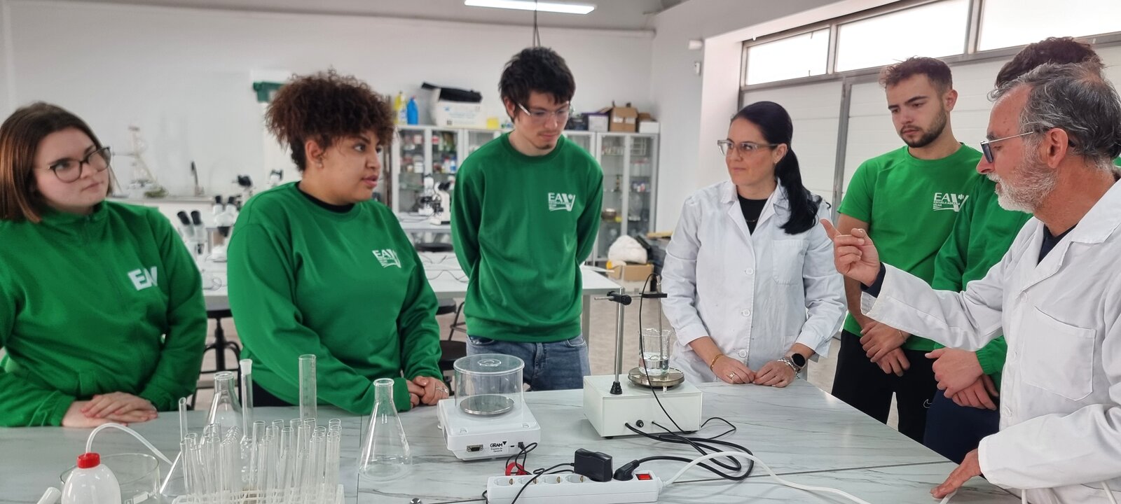 Prácticas en laboratorio agronómico