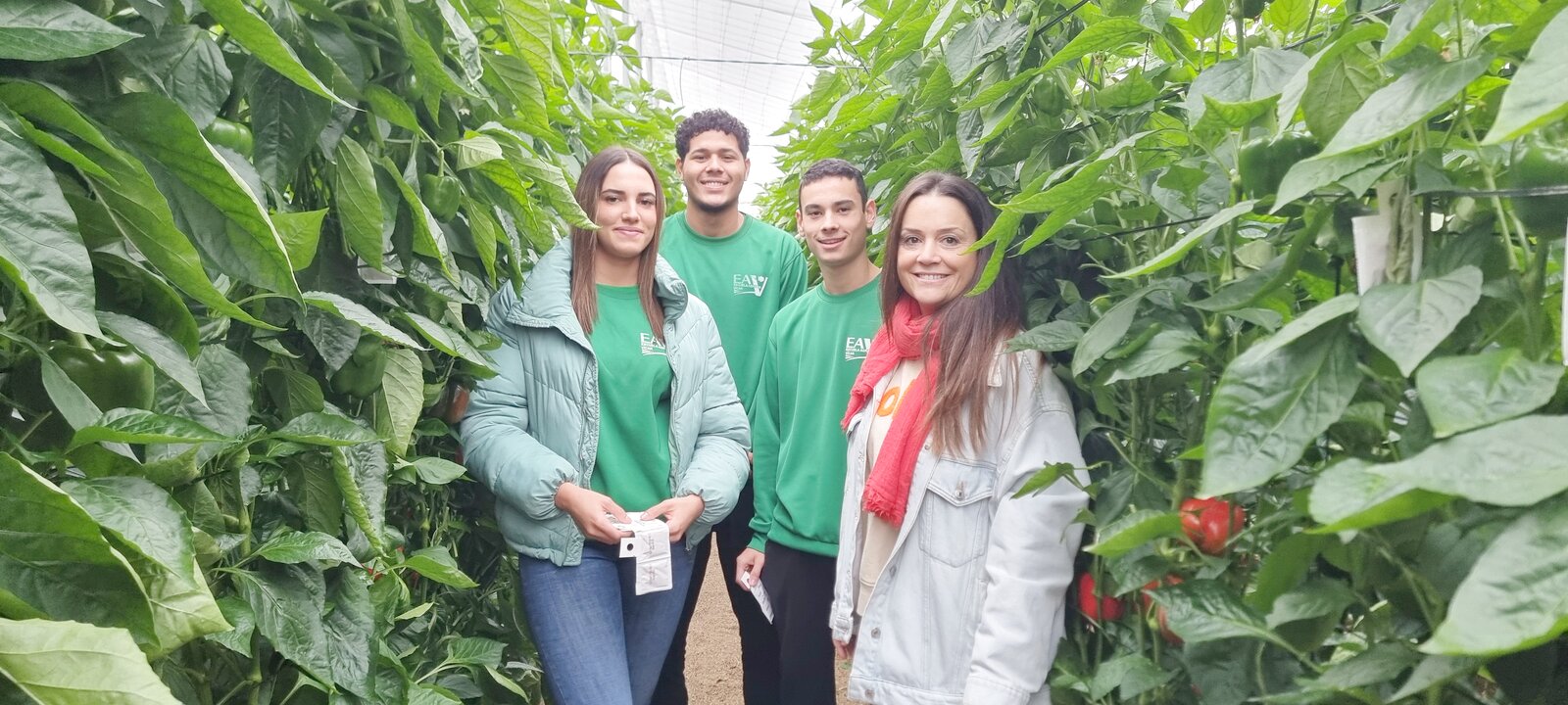 Práctica de Principios de Sanidad Vegetal en nave 1