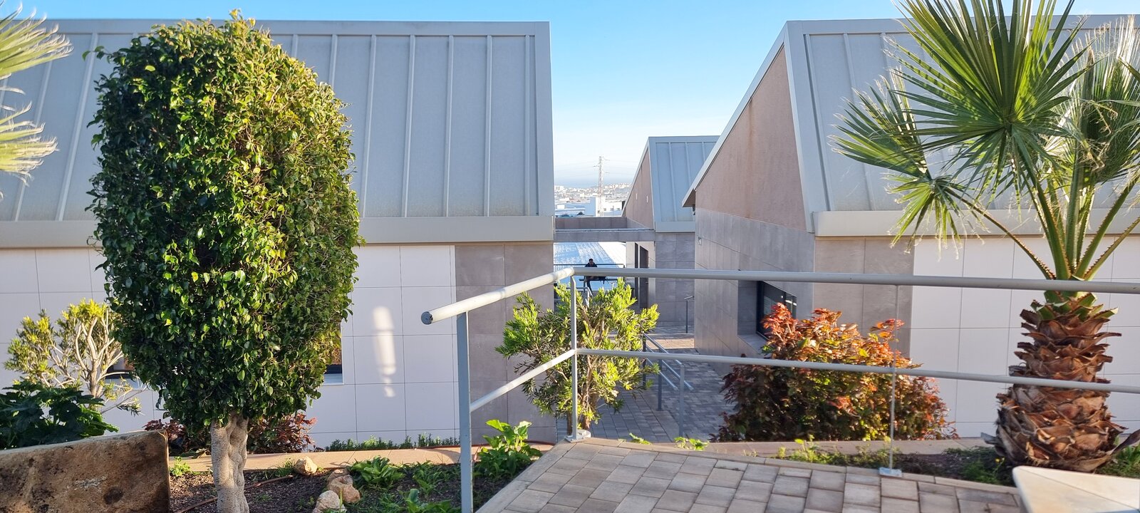 Espacios ajardinados orientación sur