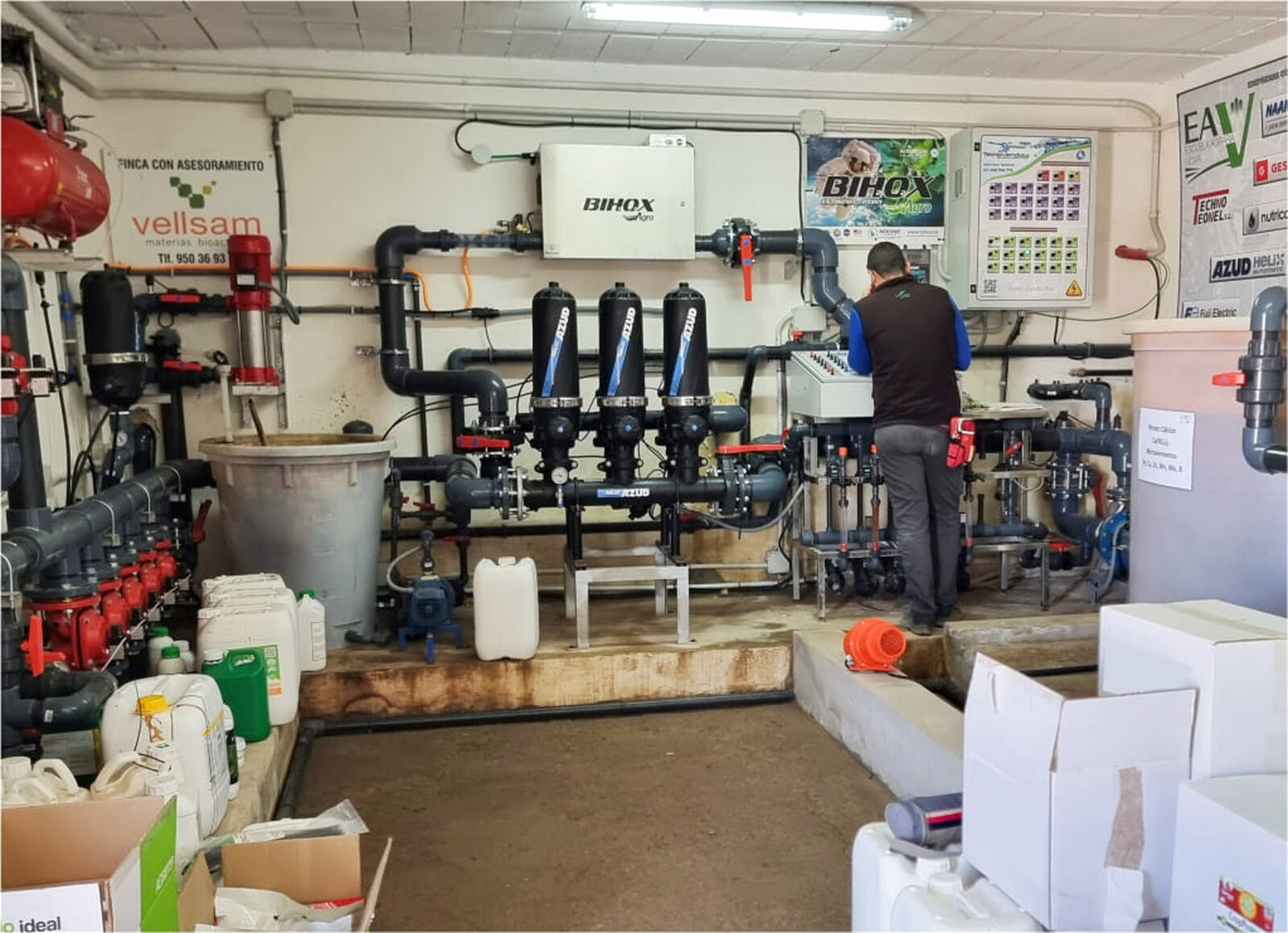 Programación del Cabezal de riego