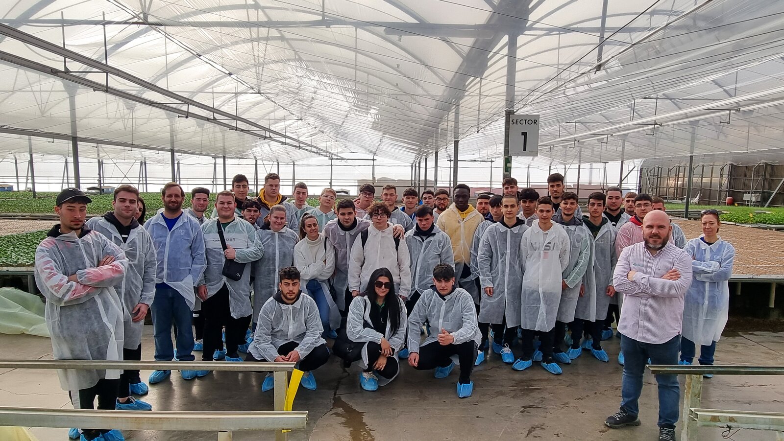 Visita de Estudios del alumnado a semillero industrial